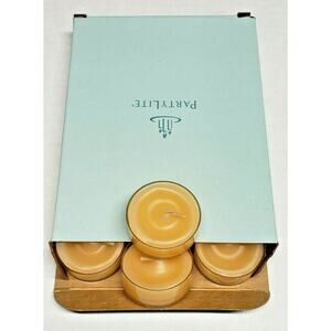 Vintage Partylite Tealights 12 Candles NOS "Cherry Papaya" p1f/v04153